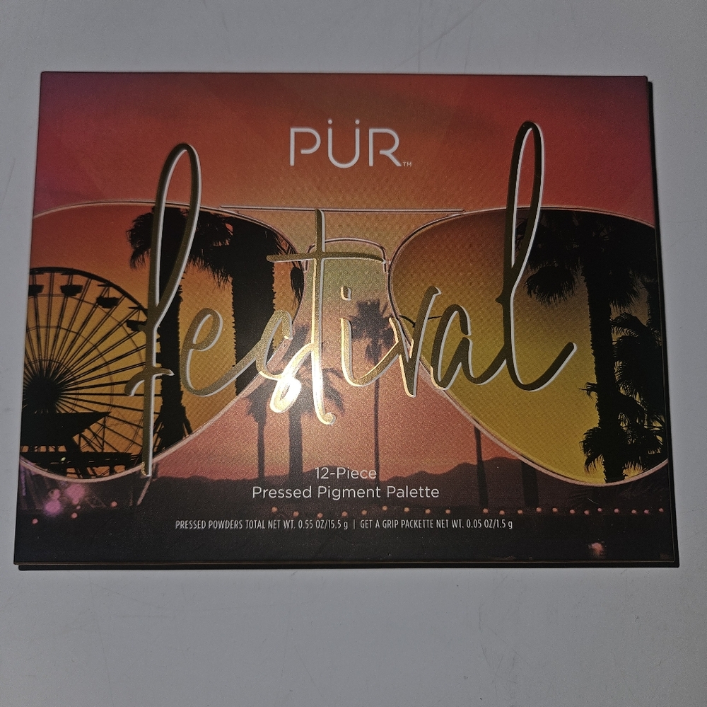 PUR Cosmetics Festival Eyeshadow Palette NWT Sealed Box